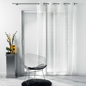 Zasłona okienna na przelotkach DIXIE, 140 x 240 cm