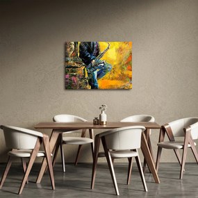 Obraz saksofonisty (70x50 cm)