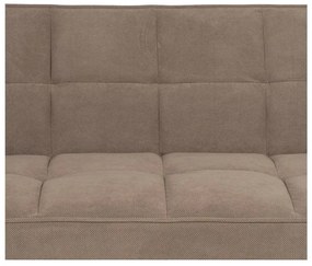 Beżowa rozkładana sofa z tkaniny szenilowej 175 cm – Ixia