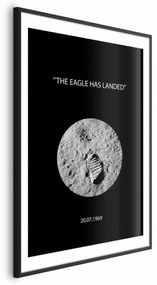 Plakat The Eagle 60x90 cm z ramą czarną z marginesem ARTGEIST B