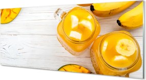 Panel szklany do Kuchni Egzotyczny Mix Mango i Banan
