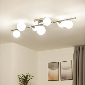 Brilagi - Przysufitowy żyrandol LED MILLA 7xG9/3W/230V czarny chrom/biały