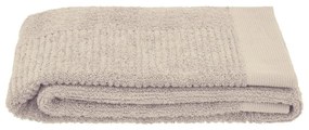Beżowy bawełniany ręcznik frotte 50x100 cm Classic – Zone
