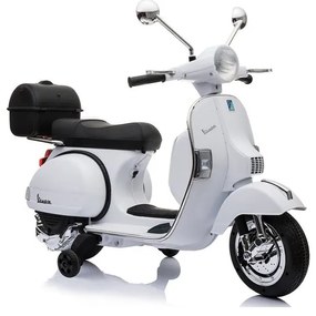 Skuter na akumulator vespa biały