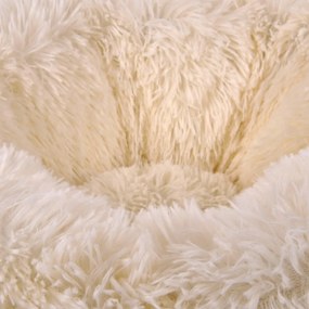 Kremowe legowisko dla psów ø 75 cm Fluffy – Love Story