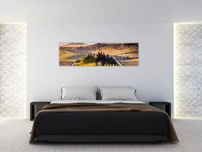 Obraz krajobrazu w książce (170x50 cm)