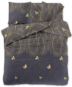 PrzytulneMieszkanie.pl PrzytulneMieszkanie.pl Pościel z mikrowłókna VISATA czarna Rozmiar pościeli: 70 x 80 cm | 140 x 200 cm