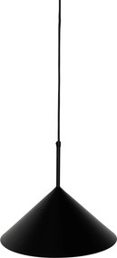 Designerska lampa wisząca czarna - Triangolo