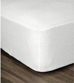 Poszewka na Materac 100% Bawełna Biała 90x190 cm Na 30 cm - Certyfikat OEKO-TEX