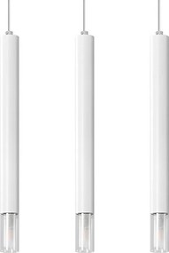 Lampa wisząca WEZYR 3 biała