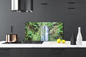 Szkło Ozdobne do Kuchni Wodospad w Objęciach Natury