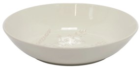 Talerz głęboki do zupy ELSA, kamionka, wzór polnych kwiatów, Ø 21 cm