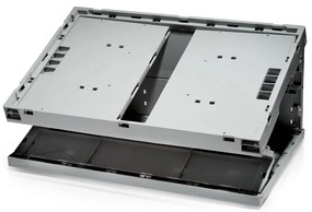 Skrzynka plastikowa bez wieka, 600 x 400 x 300 mm