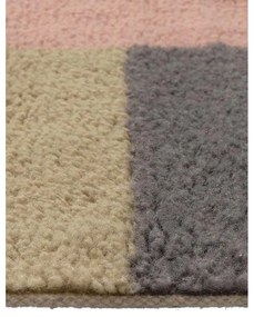 Wełniany dywan tkany ręcznie 80x140 cm Chroma Dusty Pink – Lorena Canals