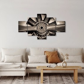 Obraz - Śmigło pneumatyczne (125x70 cm)