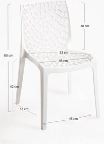 Zestaw 4 Krzese Root