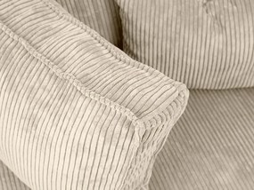 Rozkładana narożna sofa SMART COSARO kremowa, dwustronna + 2 poduszki GRATIS