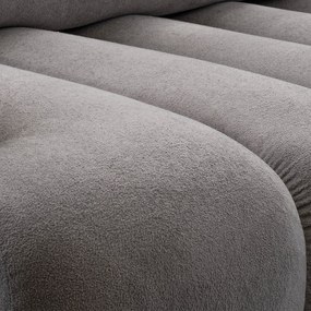 Sofa z Funkcją Spania CAMBIONA Rozkładana Szara Nowoczesna