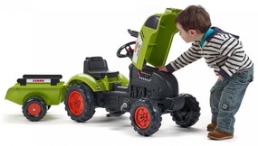 Falk traktorek na pedały claas arion 410 z przyczepą
