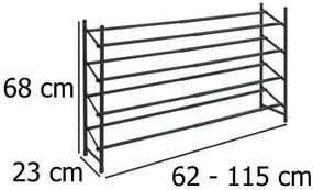 Teleskopowy stojak na buty HERO, WENKO