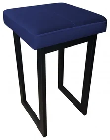Taboret MAESTRO LOW MG VELVET granatowy ATOS