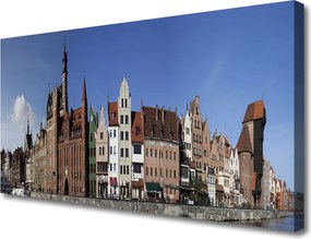 Fotoobraz na płótnie Ulice Tętniącej Metropolii