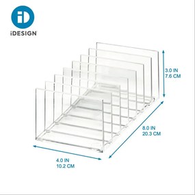 Organizer łazienkowy na kosmetyki z plastiku z recyklingu Palette Station – iDesign