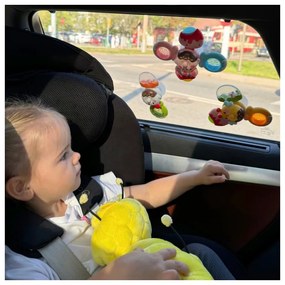 Woopie baby spinner zabawka sensoryczna pszczoła kurczak królik wymienne 3 szt.