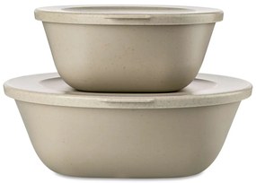 Pojemnik z pokrywką 0,7l + 1,3l, CONNECT BOX SET KOPENHAGEN, zestaw 2 sztuki, KOZIOL