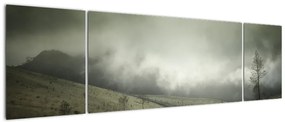 Obraz krajobrazu przed burzą (170x50 cm)
