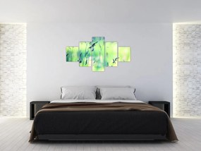 Obraz - Szczegół łąki (125x70 cm)
