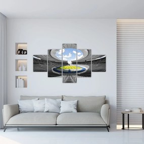 Obraz - stadion piłkarski (125x70 cm)