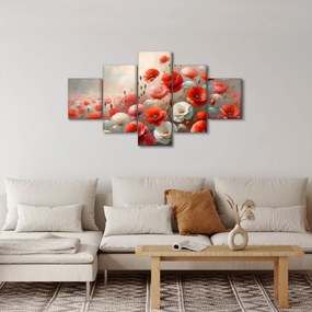 Obraz - Obraz z makami (125x70 cm)