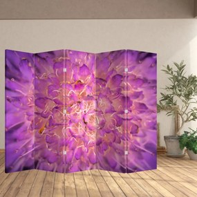 Parawan - Szczegół kwiatu (210x170 cm)