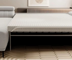 Narożnik GANDI 140 Prawostronny system włoski Salvador 13 Popielaty WERSAL