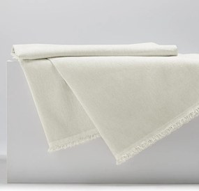 Kremowa narzuta z szenilu 220x240 cm Talo – Filumi