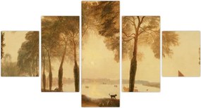 Obraz - Joseph Mallord William Turner, Mortlake Terrace, reprodukcje (125x70 cm)