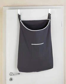 Torba na pranie, ubrania CANGURO GREY, zawieszana na drzwi, WENKO