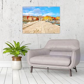 Obraz - Stare istryjskie miasto Poreč, Chorwacja (70x50 cm)