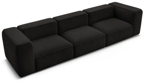 Czarna sofa 345 cm Zephyr – Bobochic Paris