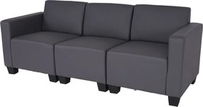 Sofa 3-osobowa Moncalieri,  Ciemnoszary