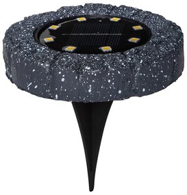 Zestaw 2 ogrodowych lamp solarnych LED Star Trading Lawnlight, ø 11 cm