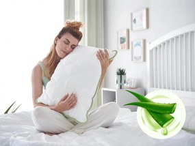 Poduszka i kołdra całoroczna Aloe Vera 140x200 cm