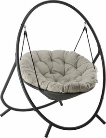 Fotel wiszący PATIO 115,5 x 140 x 167,5 cm, beżowy