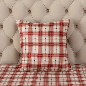 Poszewka na poduszkę z mikrofibry TARTAN HEART 45x45 cm, kolorowa