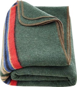 Wełniany Koc Kempingowy SucceBuy, 162,56 cm x 223,52 cm, Ciepły na Wędrówki, Podróże, Biwak, Tekstura