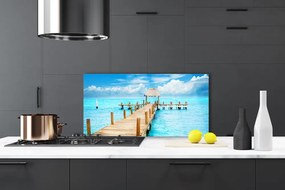 Panel nad blat kuchenny Most Wiszący nad Falami