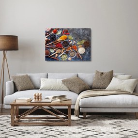 Obraz na szkle - Przyprawy (70x50 cm)