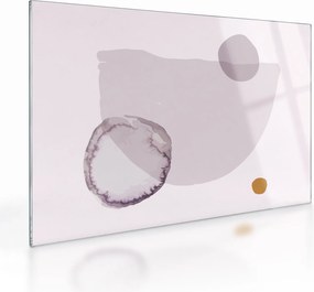 Obraz na szkle - Fioletowy minimalizm N⁰2 (70x50 cm)