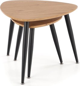 Komplet loftowych stolików do salonu Nicea 2